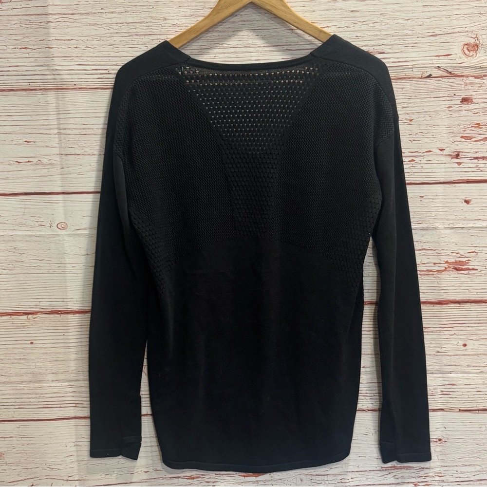 Lululemon Still Movement Sweater in Black Sz 6 - Picture 11 of 13